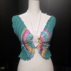 Butterfly Halter Top